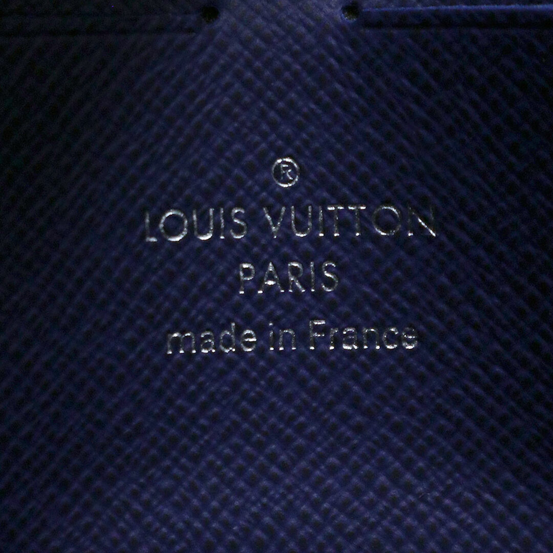 LOUIS VUITTON ルイ ヴィトン ダミエ ストライプ ポシェット ヴォワヤージュ MM セカンドバッグ M81317 ダミエキャンバス レザー  グリーン系 イエロー系 ブラック  クラッチバッグ ポーチ ビトン 【本物保証】