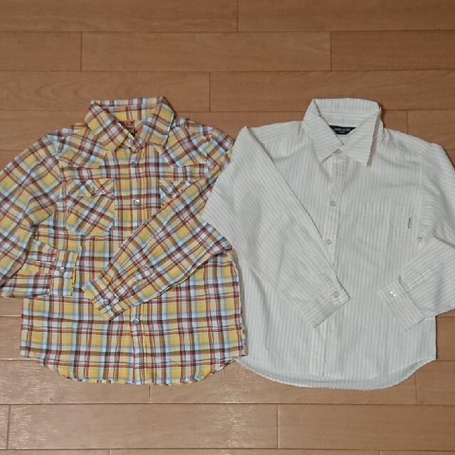 COMME CA ISM(コムサイズム)のCOMME CA DU ISM 120・NEV 130 長袖シャツ キッズ/ベビー/マタニティのキッズ服男の子用(90cm~)(Tシャツ/カットソー)の商品写真