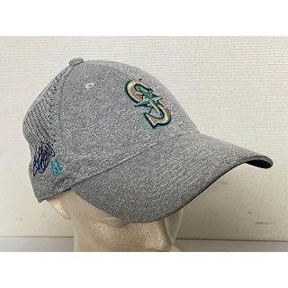 ニューエラー(NEW ERA)のコラボ/ニューエラ/マリナーズ /キャップ/グレー/イチロー/帽子/限定/サイン(キャップ)