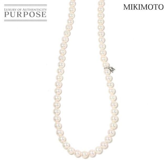 ＷＥＢ限定カラー有 MIKIMOTO ミキモト１珠パールネックレス♡Ｋ１８