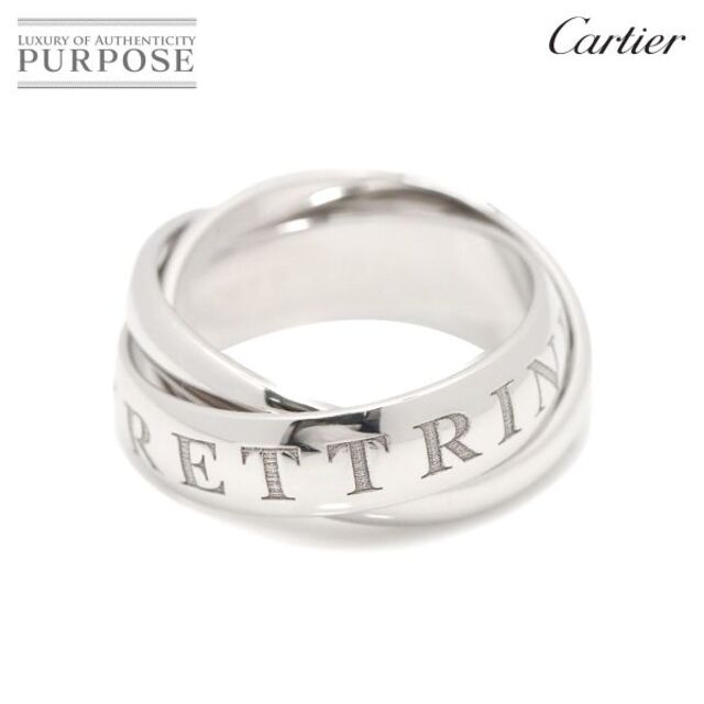 【返品?交換対象商品】 Cartier カルティエ - Cartier トリニティ 90169624 指輪 クリスマス限定 ホワイトゴールド 750 3連 WG K18 #53 リング リング(指輪) 【返品?交換対象商品】 Cartier カルティエ - Cartier トリニティ 90169624 指輪 クリスマス限定 ホワイトゴールド 750 3連 WG K18 #53 リング リング(指輪)