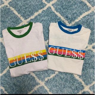 ゲス(GUESS)のL＆Mセット GUESS ASAP A$AP Rocky ゲス コラボ(Tシャツ/カットソー(半袖/袖なし))