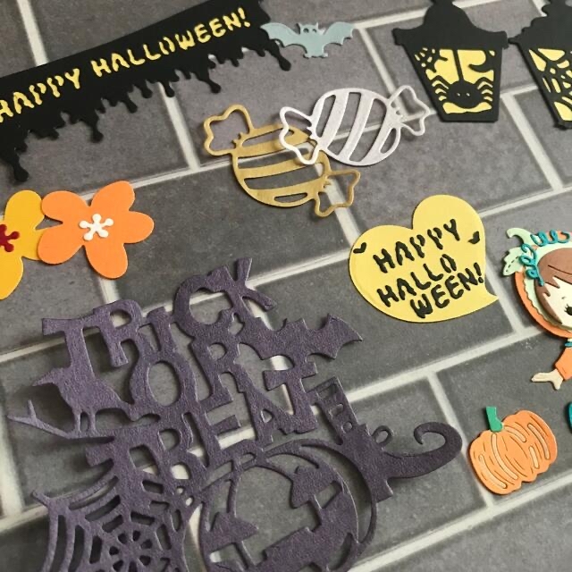 アルバムクラフト☆ハロウィン素材 1