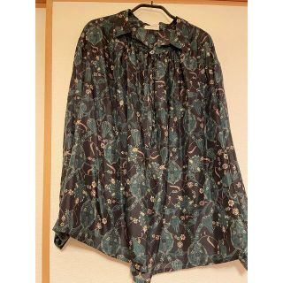 DRIES VAN NOTEN(シルク ・ シャツ/ブラウス(長袖/七分))の DRIES VAN NOTEN(シルク ・ シャツ/ブラウス(長袖/七分))の