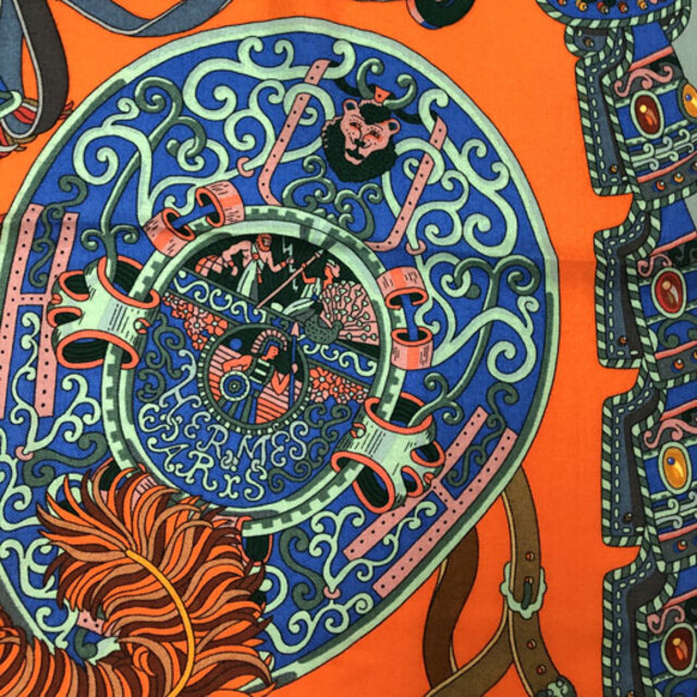 HERMES - エルメス カレジェアン 140 ストール SOUS LE GIDE DE HERMES - エルメス カレジェアン 140 ストール SOUS LE GIDE DE