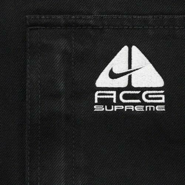 Supreme(シュプリーム)のSupreme / Nike ACG Denim Pullover Black メンズのジャケット/アウター(Gジャン/デニムジャケット)の商品写真