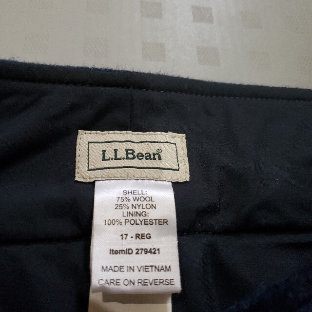 L.L.Bean(エルエルビーン)の❤L.L.Bean❤ウールタータンチェック柄膝丈スカート/大きいサイズ/匿名配送 レディースのスカート(ひざ丈スカート)の商品写真