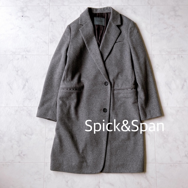 Spick & Span - Spick and Span スピック＆スパン カシミヤ混チェスターコートの通販 by lito ｜スピック