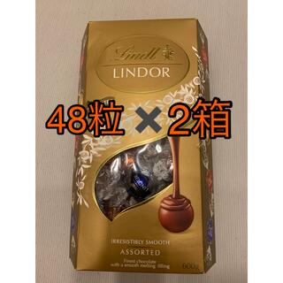 リンツ(Lindt)のリンツ チョコレート リンドール 600g 2箱セット(菓子/デザート)