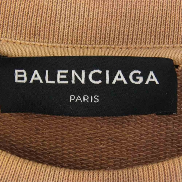 Balenciaga(バレンシアガ)のBALENCIAGA バレンシアガ 486095 TWK44 国内正規品 Oversize Bleach Homme Sweater オーバーサイズ ブリーチ スウェット トレーナー マルチカラー系 L【中古】 メンズのトップス(スウェット)の商品写真