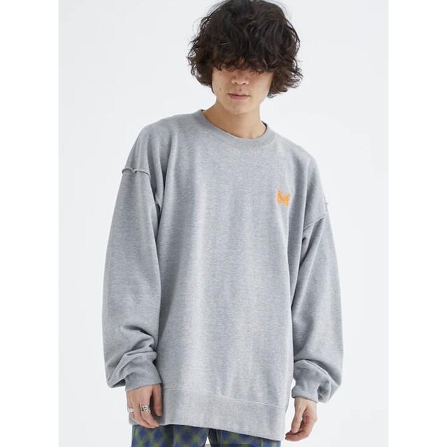 needles 別注　PAPILLON SWEAT PO   サイズL