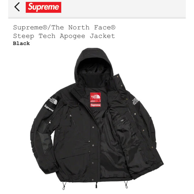 THE NORTH FACE(ザノースフェイス)のSupreme®︎/TNF®︎ Steep Tech Apogee メンズのジャケット/アウター(マウンテンパーカー)の商品写真