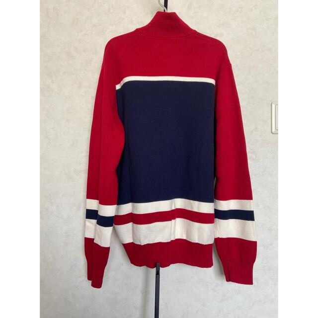 TOMMY HILFIGER(トミーヒルフィガー)のTOMMY HILFIGER  ハーフジップニット【未使用】 メンズのトップス(ニット/セーター)の商品写真