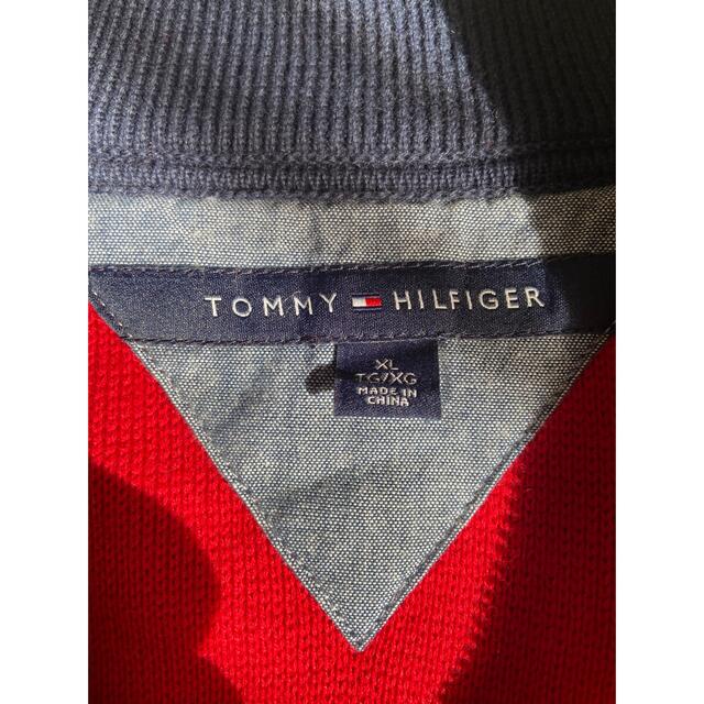 TOMMY HILFIGER(トミーヒルフィガー)のTOMMY HILFIGER  ハーフジップニット【未使用】 メンズのトップス(ニット/セーター)の商品写真