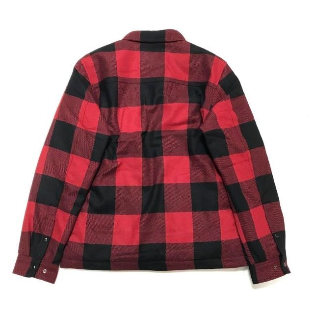 21AW WOOLRICH バッファローチェック オーバーシャツ インナーダウン