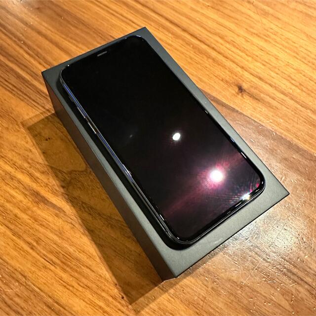 iPhone11pro 64GB simフリー　ミッドナイトグリーンスマホ/家電/カメラ