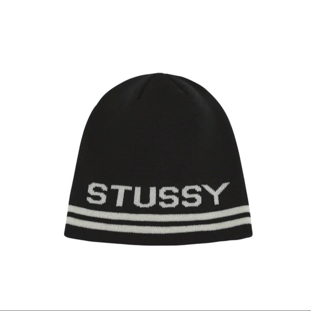 STUSSY ロゴ入り ボンボン付きニット帽 ビーニー - sc1.daa.jp