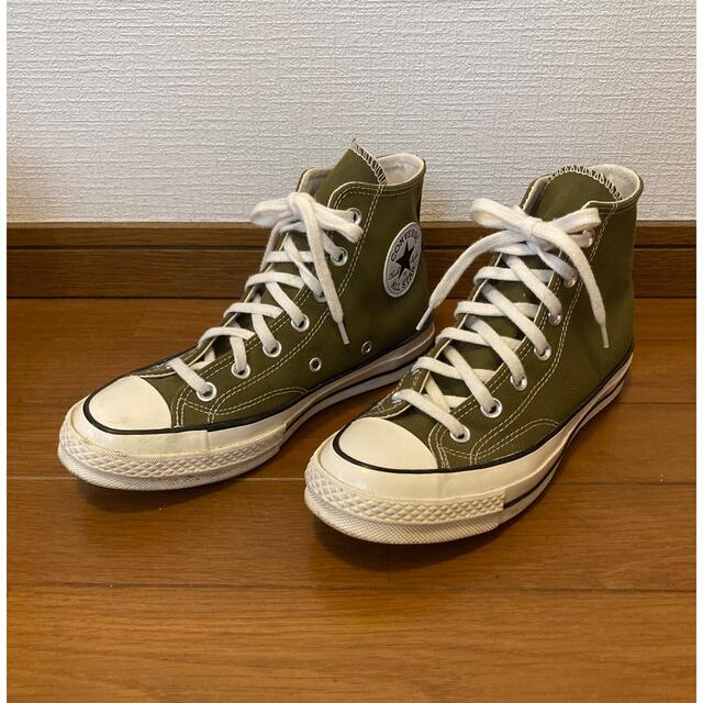 converse チャックテイラー　ct70 24 生成り