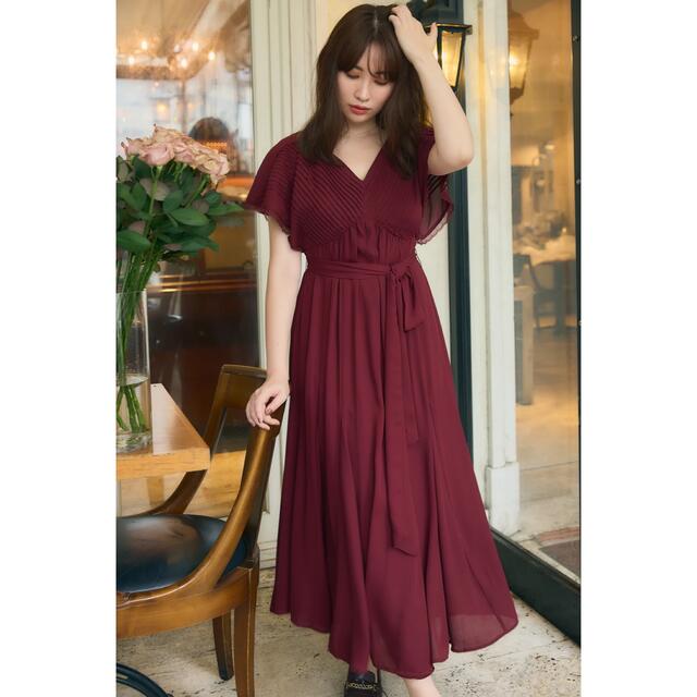 herlipto Bon Voyage Belted Long Dress