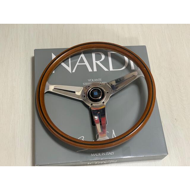 【NARDI Classic】36.5Φ ウッドステアリング　良好　即決大歓迎