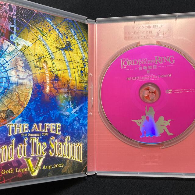 THE ALFEE    DVDパンフレット2002状態
