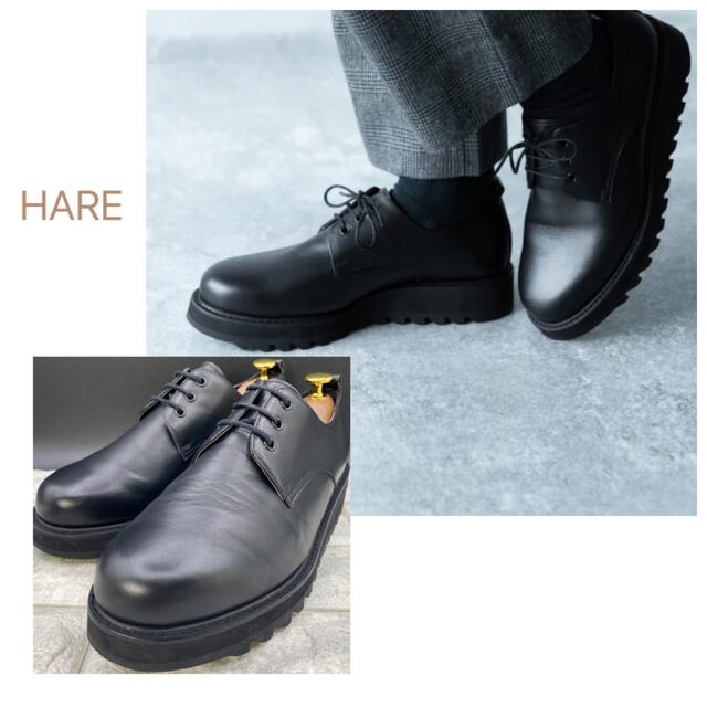 HARE(ハレ)の★おくとぱす様専用★ハレ シャークソール ダービーシューズ 厚底 プレーントゥ メンズの靴/シューズ(ドレス/ビジネス)の商品写真