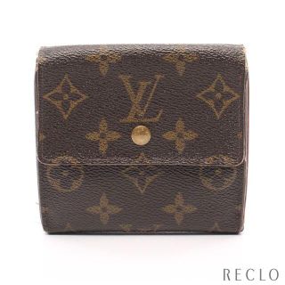 ルイヴィトン(LOUIS VUITTON)のDランク ポルト モネ ビエ カルトクレディモノグラム 三つ折り財布 Wホック(財布)