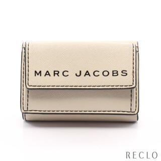 マークジェイコブス(MARC JACOBS)のBランク BRANDED MINI 三つ折り財布 レザー オフホワイト(財布)