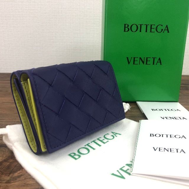 【有名人芸能人】 未使用品 - Veneta Bottega BOTTEGAVENETA 388 コンパクトウォレット 財布