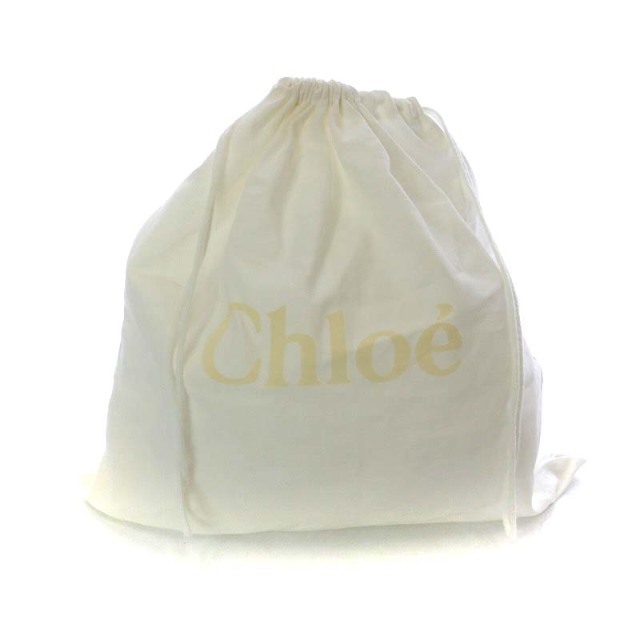 Chloe(クロエ)のクロエ アリス ハンドバッグ ショルダーバッグ 2way レザー アイボリー 黒 レディースのバッグ(ハンドバッグ)の商品写真