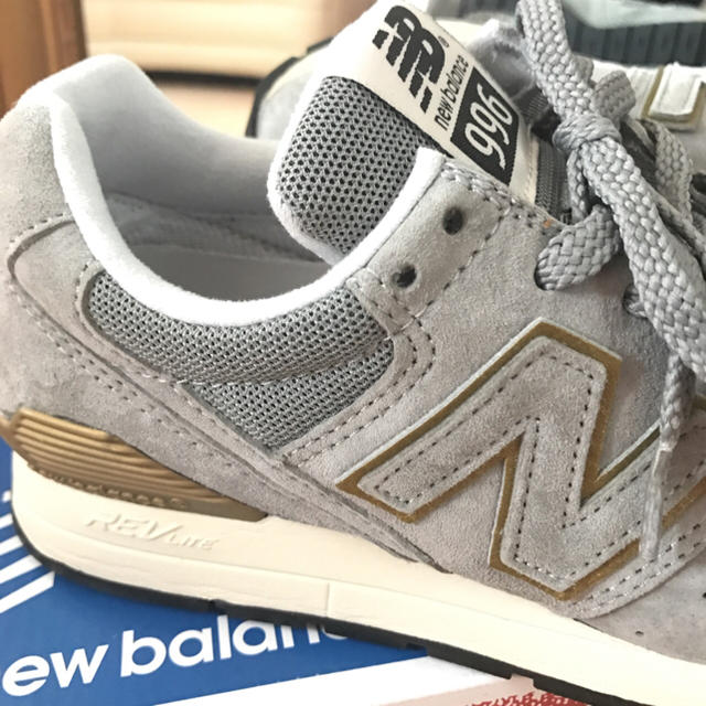 New Balance(ニューバランス)の【新品】ニューバランス996グレー レディースの靴/シューズ(スニーカー)の商品写真