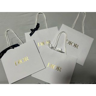 クリスチャンディオール(Christian Dior)のディオールショップ袋４枚セット(ショップ袋)