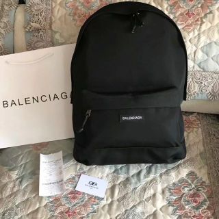 Balenciaga - BALENCIAGA Explorer logo backpackの通販|ラクマ