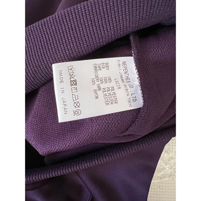 Needles(ニードルス)のNeedles TrackCrewNeckShirt 22aw purple メンズのトップス(スウェット)の商品写真