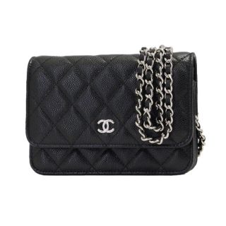 シャネル(CHANEL)のCHANEL マトラッセ ミニ チェーンウォレット シルバー金具(財布)