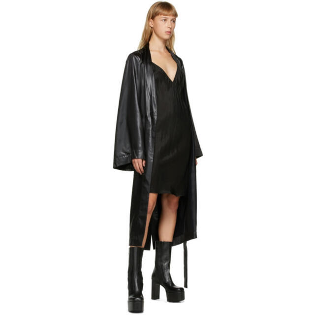 【未使用】Rick Owens Satin Dagger Robe 44