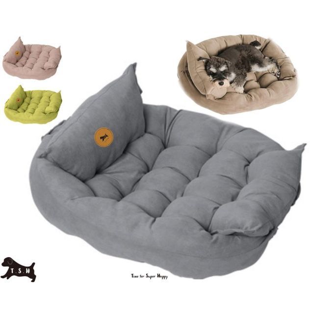 ペット用３Way クッションベッド　【ライトモカ・XL】　機能性マット　ソファー その他のペット用品(犬)の商品写真