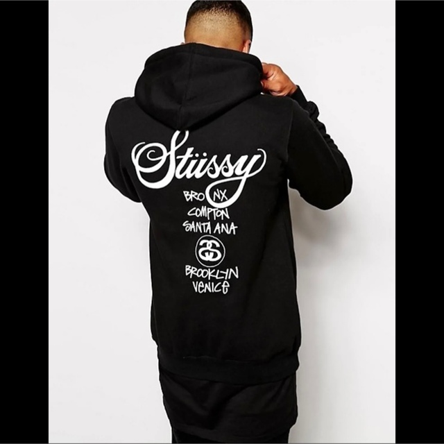 タグ付き 新品 未使用 stussy ワールドツアー パーカー ブラック L | フリマアプリ ラクマ タグ付き 新品 未使用 stussy ワールドツアー パーカー ブラック L | フリマアプリ ラクマ