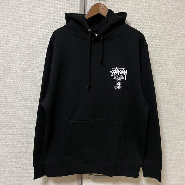 STUSSY - タグ付き 新品 未使用 stussy ワールドツアー パーカー ...