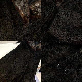 ROTINY☆ミンクファーコート☆毛皮☆ベルベット☆ダブル☆ロティニー