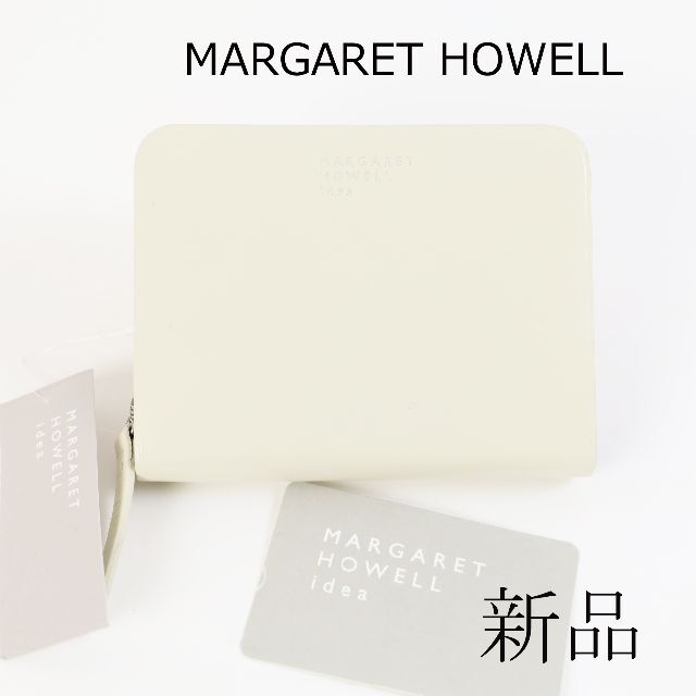 MARGARET HOWELL(マーガレットハウエル)の496b新品 マーガレットハウエル ベンジャミン ラウンドファスナー折り財布 レディースのファッション小物(財布)の商品写真