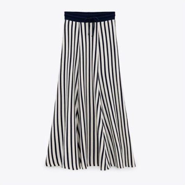 ZARA - ZARA ロング ストライプ スカートの通販 by カナリア's ZARA - ZARA ロング ストライプ スカートの通販 by カナリア's