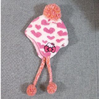 ハローキティ(ハローキティ)のキティちゃん　Kitty　ニット帽　サンリオ(帽子)