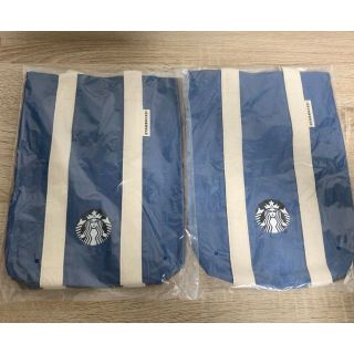 スターバックスコーヒー(Starbucks Coffee)の2枚セット！最後の入荷！台湾 スターバックス トートバッグ エコバッグ(トートバッグ)