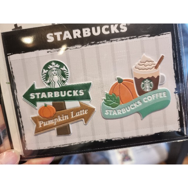 Starbucks Coffee(スターバックスコーヒー)の韓国スタバ★ ハロウィン ステッカーセット インテリア/住まい/日用品の文房具(シール)の商品写真