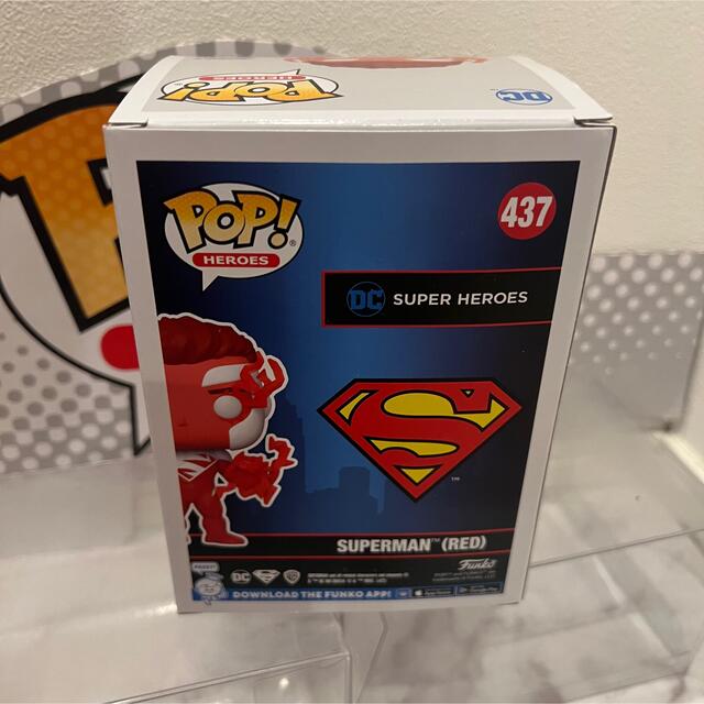 DC(ディーシー)のNYコンコン2022限定FUNKO POP! 　スーパーマン　レッド限定 エンタメ/ホビーのフィギュア(アメコミ)の商品写真