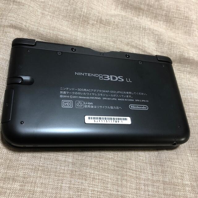 ニンテンドー3DS LL ブラック 6