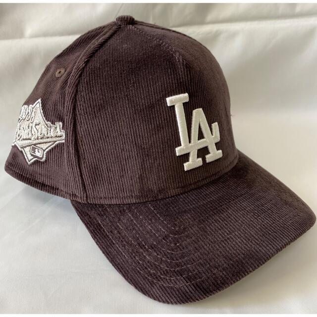 国内未発売❗️NEWERA LA ドジャース キャップ コーデュロイ