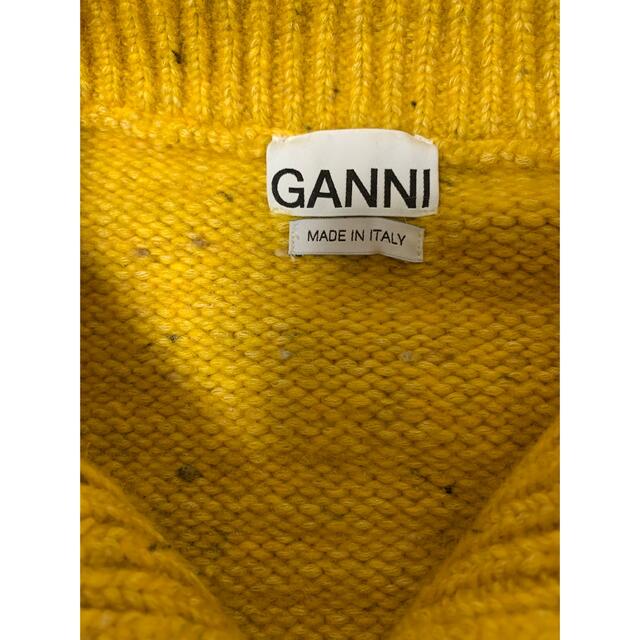 美品　新木優子さん着用　2021AW GANNI ジッパーケーブルニット 6