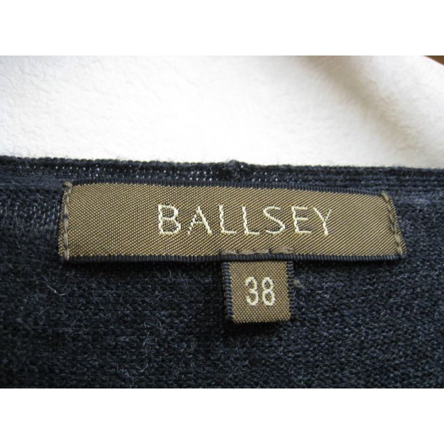Ballsey(ボールジィ)のボールジー◆ウール100％ ニット フレアバルーンスリーブ トップス サイズ38 レディースのトップス(ニット/セーター)の商品写真